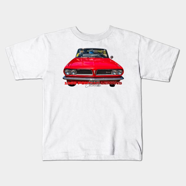 1963 Pontiac LeMans Convertible Kids T-Shirt by Gestalt Imagery